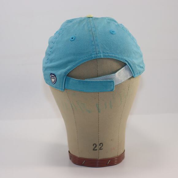 Life Is Good Kids Train Baseball Hat Blue Adjustable Size 2–4T - Picture 3 of 4